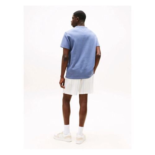 Tommy Hilfiger Ανδρική κοντομάνικη μπλούζα Slim Waffle Script Tee